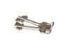 Dubbelbaard sleutel, korte steellengte (extra)